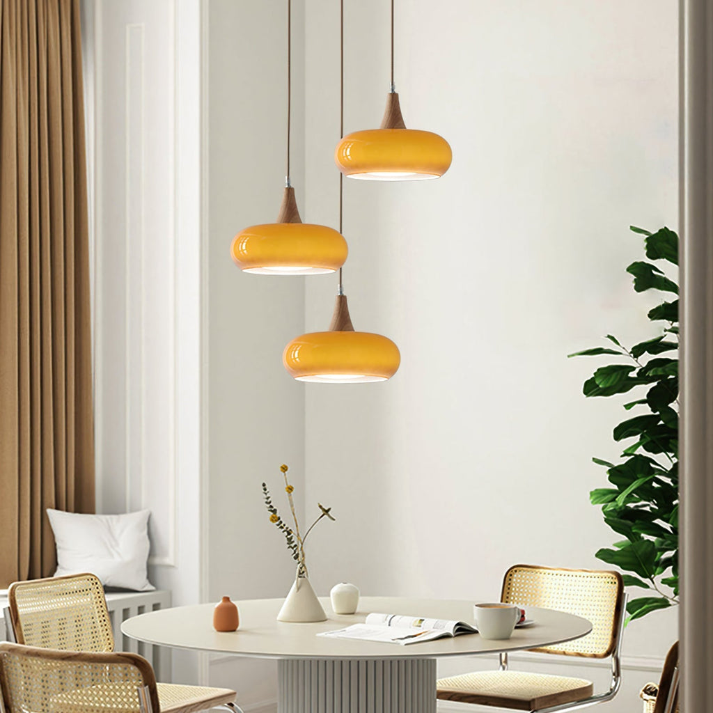 Valentina Scandinavian Glass Pendant Light - image 5