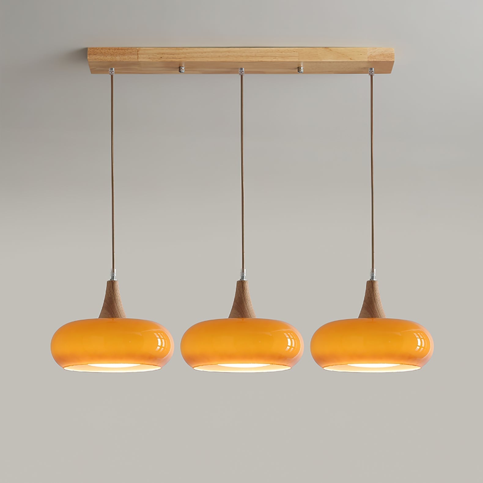 Valentina Scandinavian Glass Pendant Light - image 9