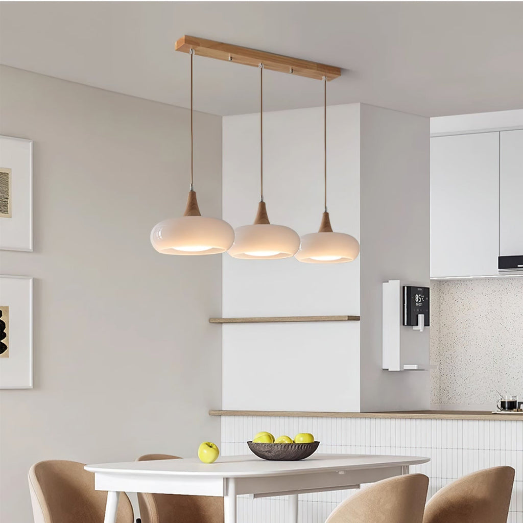 Valentina Scandinavian Glass Pendant Light - image 4