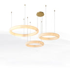Erzorila Circular Alabaster Pendant Light