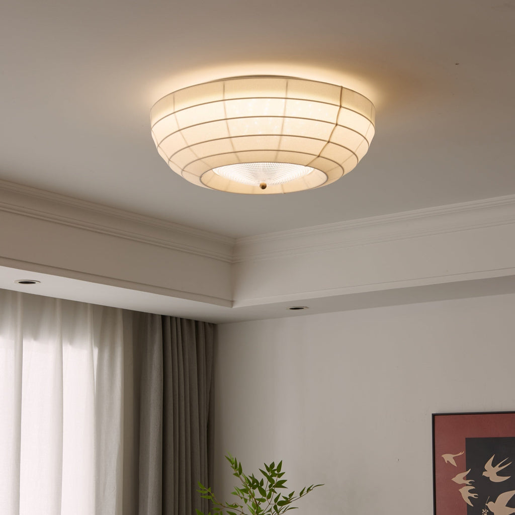 Hana Modern Fabric Ceiling Light