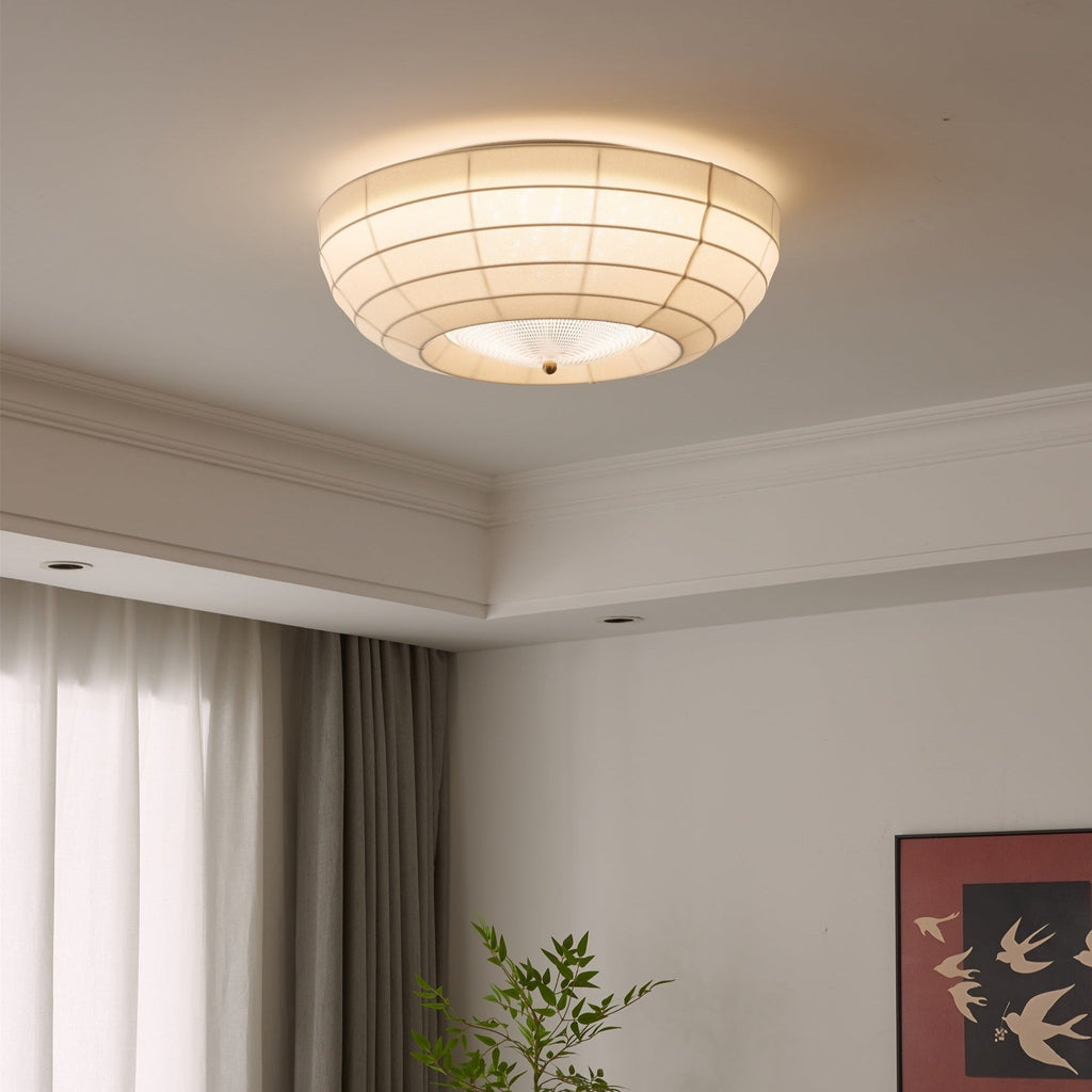 Hana Modern Fabric Ceiling Light