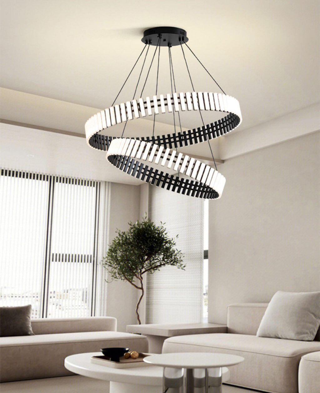 Rivo Stylis Hanging LED Chandelier
