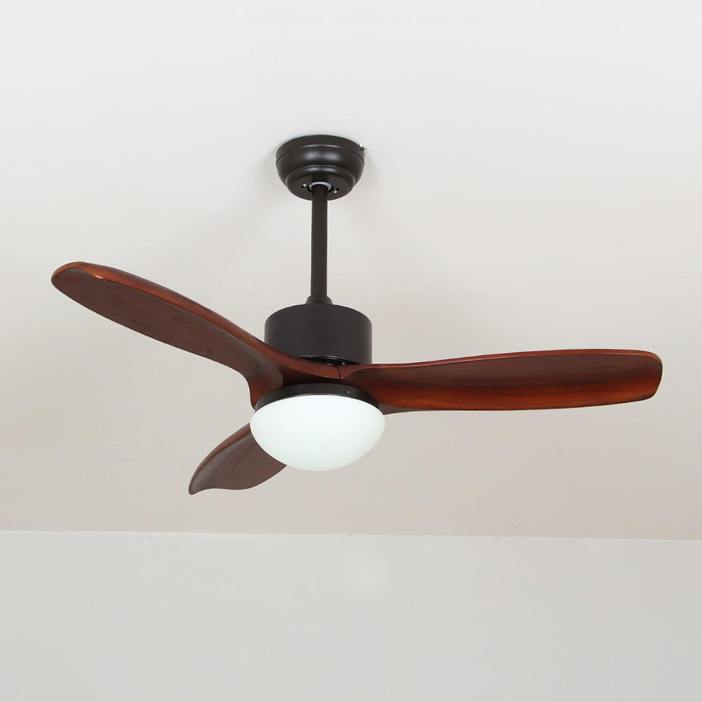Utalis Elegance Natural Ceiling Fan Light