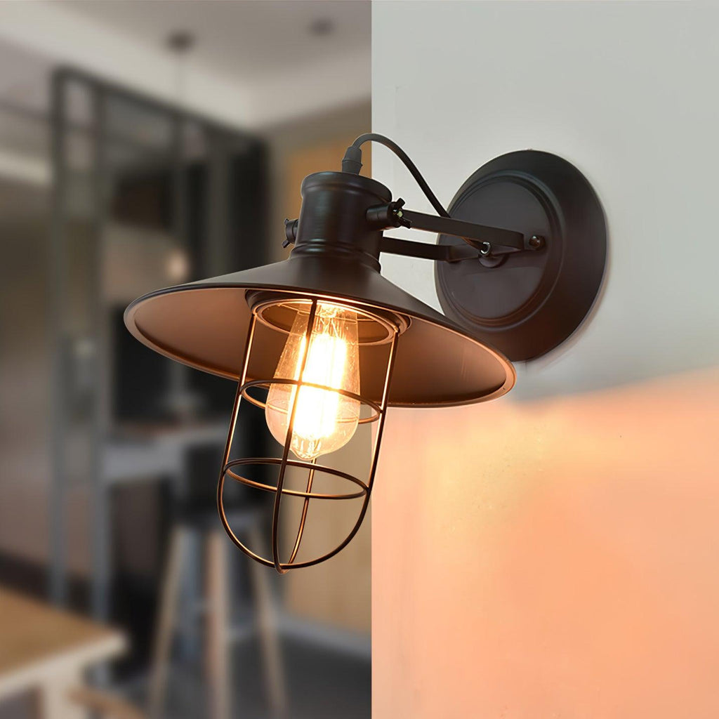 Abnormal Harbour Industrial Glass Wall Light