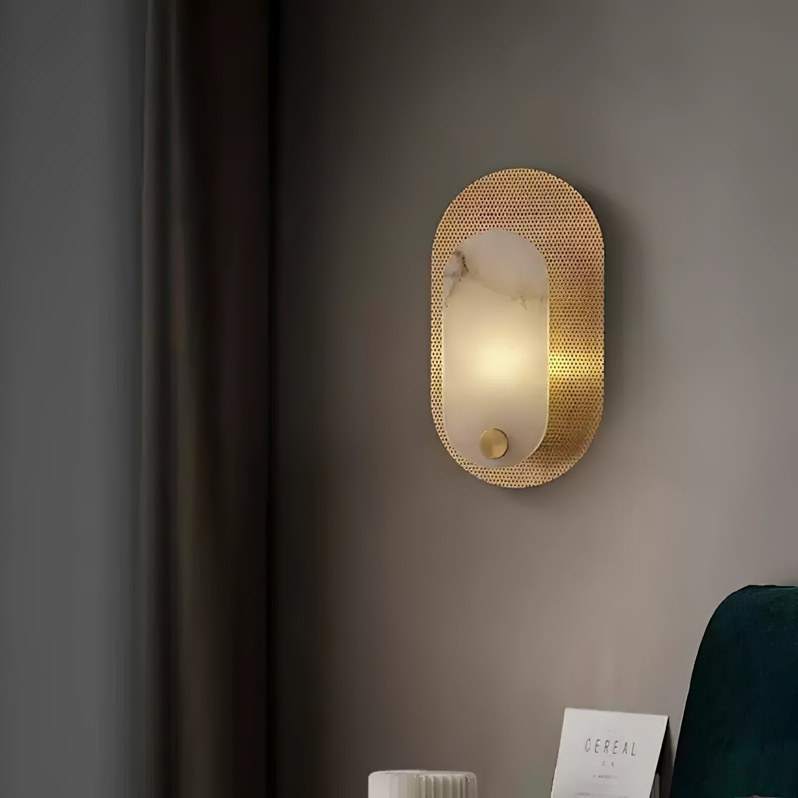 Clio Alabaster Wall Lamp