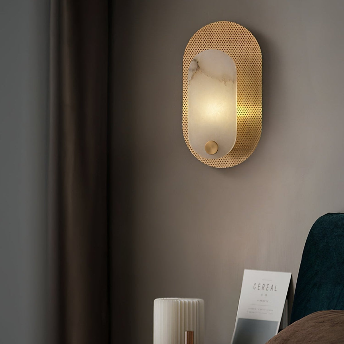 Clio Alabaster Wall Lamp
