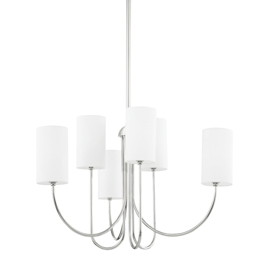 Asolira Vintage Industrial Black Fabric Chandelier