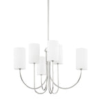 Asolira Vintage Industrial Black Fabric Chandelier