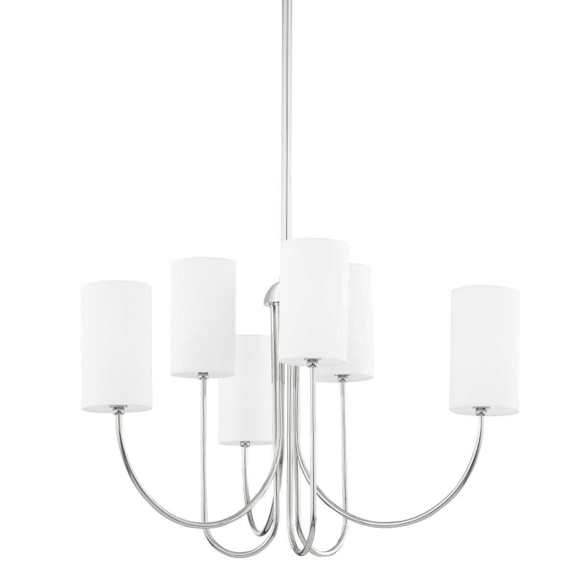 Asolira Vintage Industrial Black Fabric Chandelier