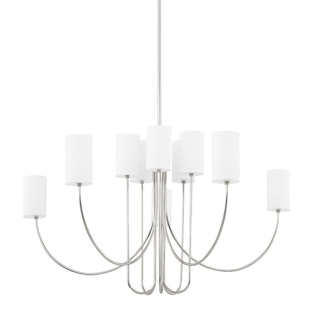 Asolira Vintage Industrial Black Fabric Chandelier