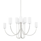 Asolira Vintage Industrial Black Fabric Chandelier