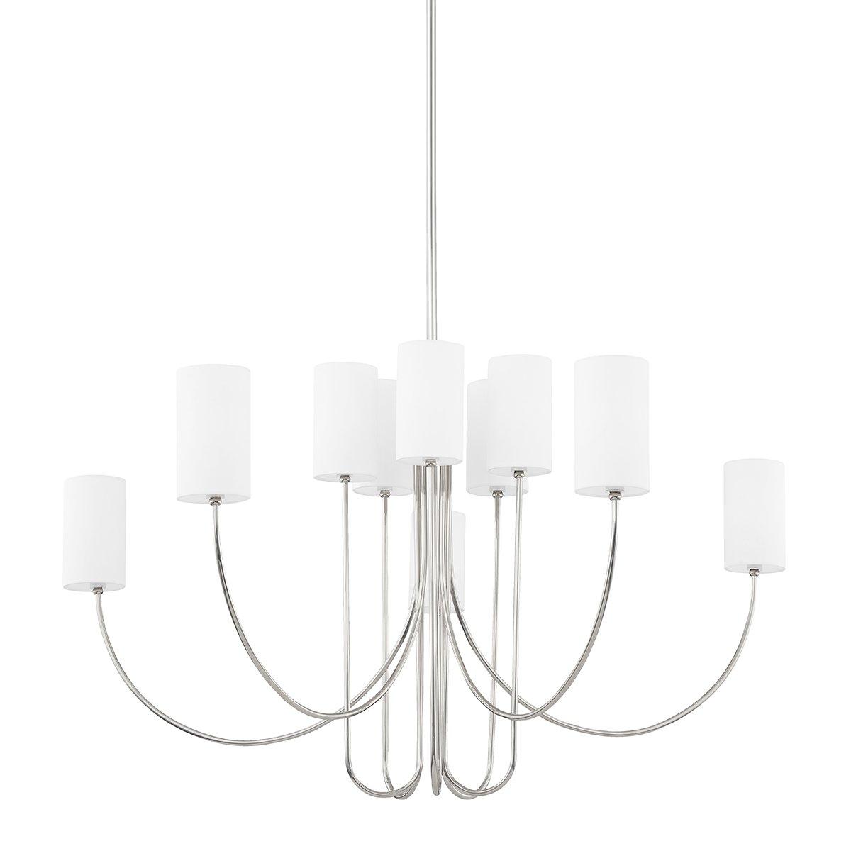 Asolira Vintage Industrial Black Fabric Chandelier