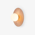 Arlirir Modern Minimalist Wooden Glass Wall Light