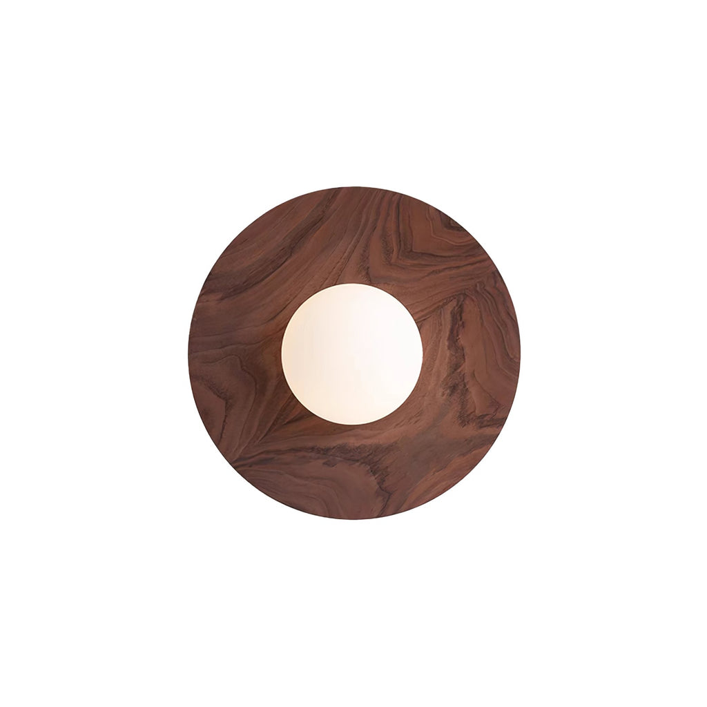 Arlirir Modern Minimalist Wooden Glass Wall Light
