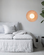 Arlirir Modern Minimalist Wooden Glass Wall Light