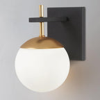 Ilmaros Modern Minimalist Globe Glass Sconce Wall lamp