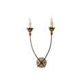 Catalos Vintage Industrial Wooden Wall Lamp