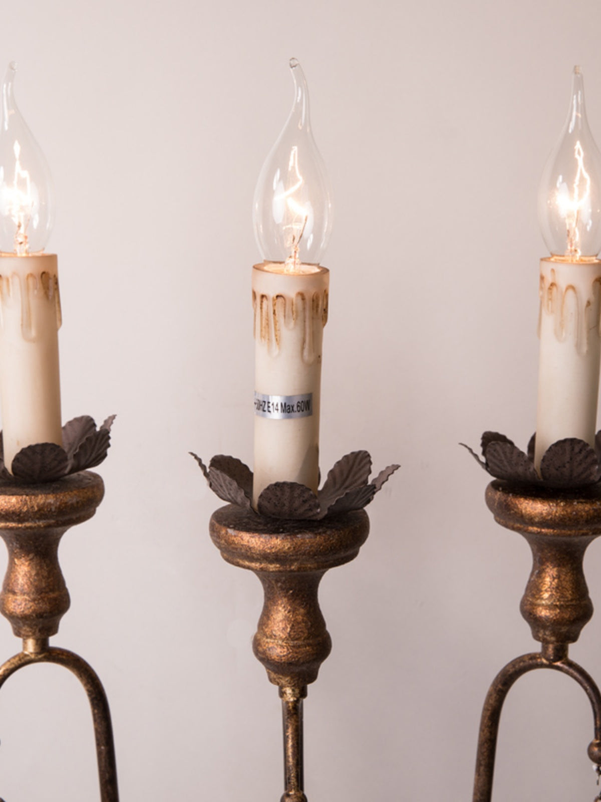 Avelaris Vintage Industrial Wooden Wall Lamp