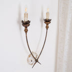 Catalos Vintage Industrial Wooden Wall Lamp