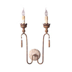 Avelaris Vintage Industrial Wooden Wall Lamp