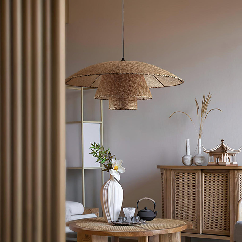Orvellace Rattan Vintage Pendant Lamp