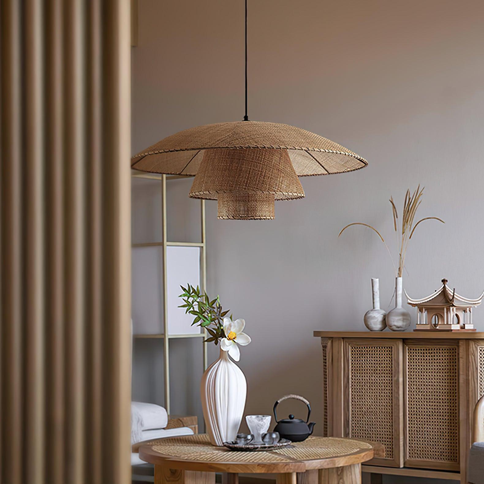 Orvellace Rattan Vintage Pendant Lamp