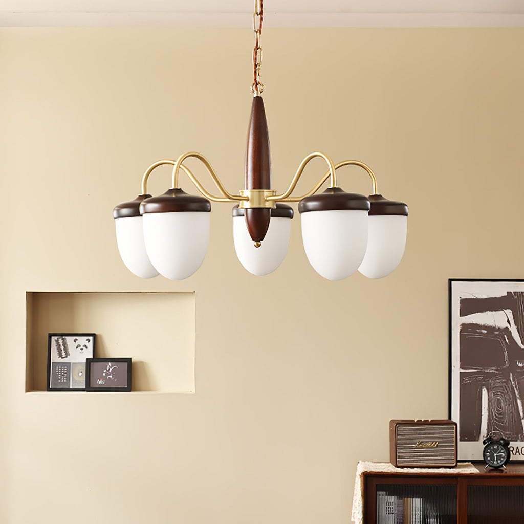 Aurora Chandelier Capsule Arm Rustic