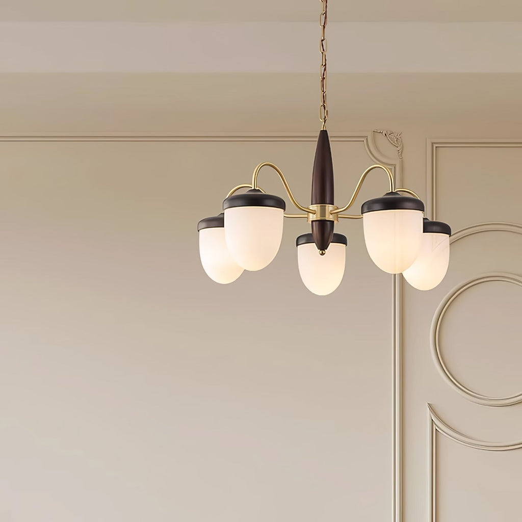 Aurora Chandelier Capsule Arm Rustic