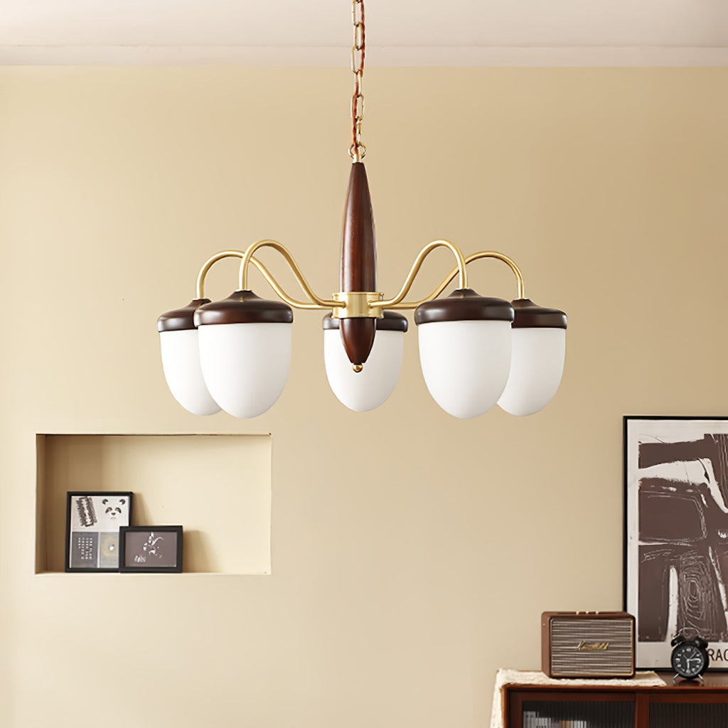 Aurora Chandelier Capsule Arm Rustic