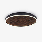 Cevynira Textured Bronze Flush Mount