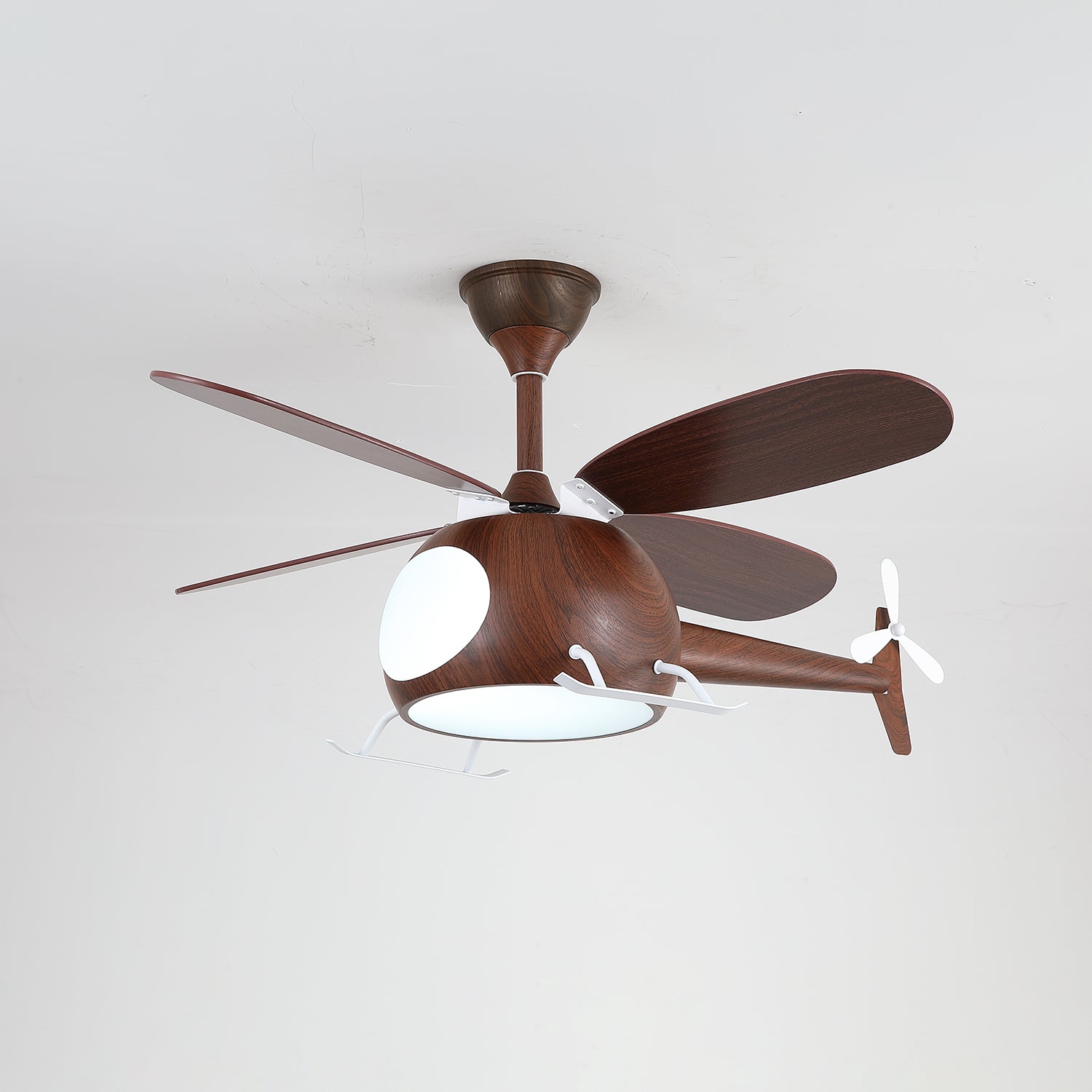 Aviara Modern Wood Ceiling Fan Light