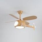 Aviara Modern Wood Ceiling Fan Light