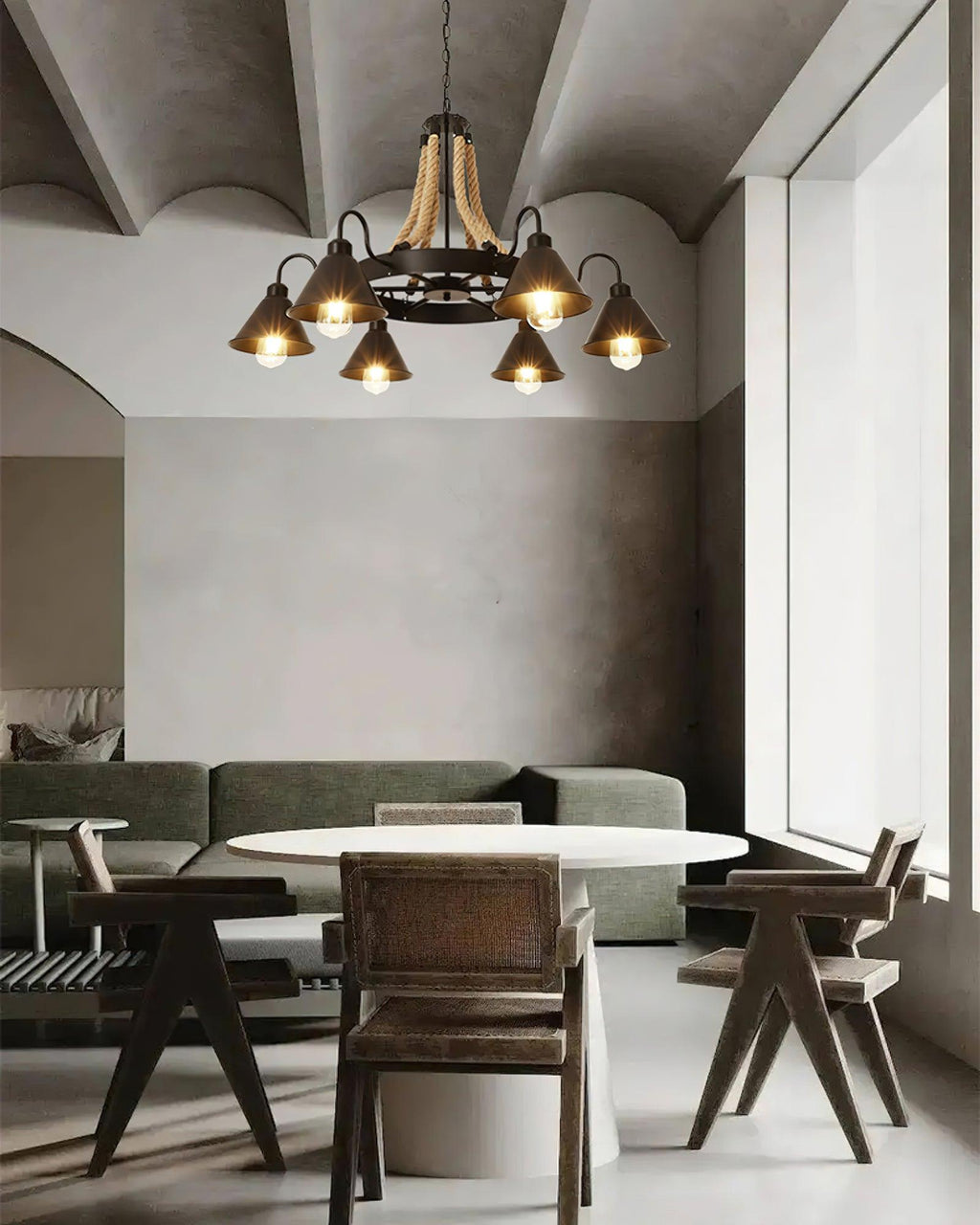 Aiden Industrial Chandelier