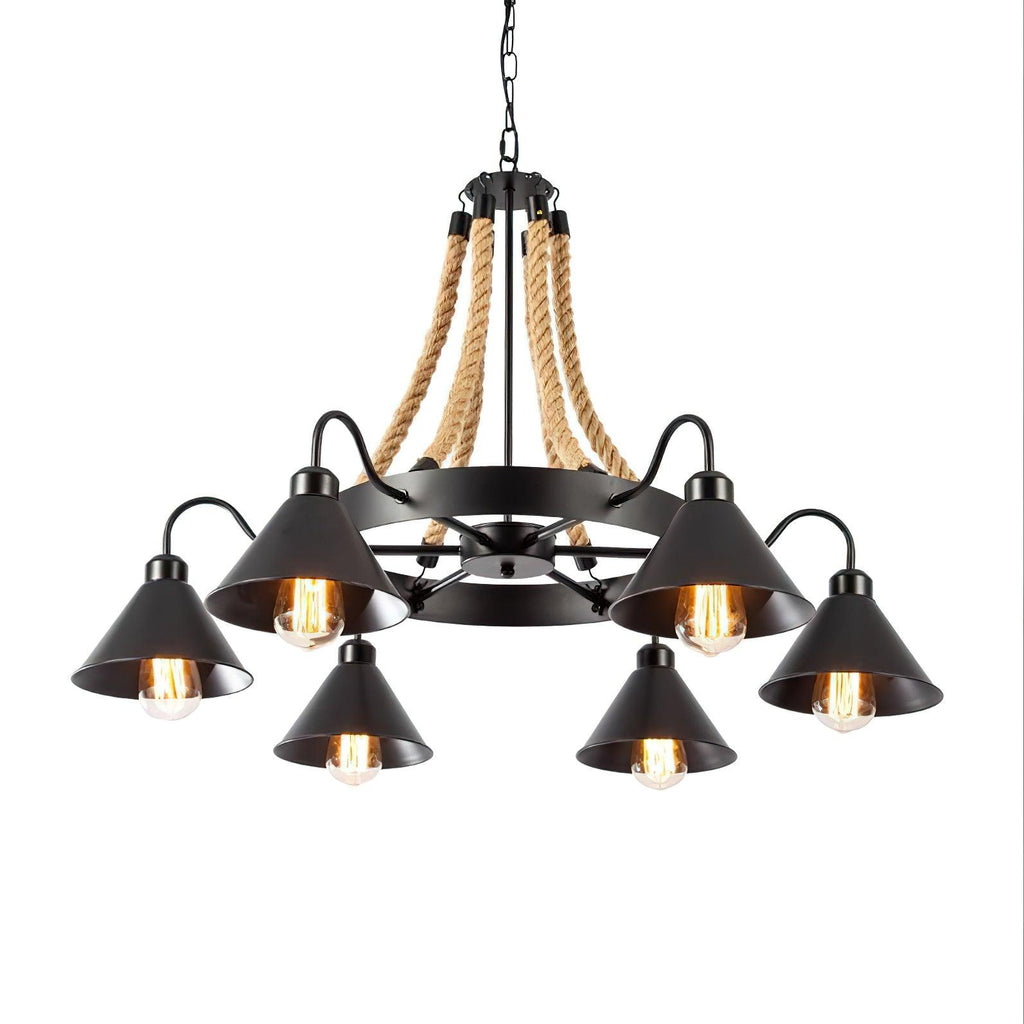 Aiden Industrial Chandelier