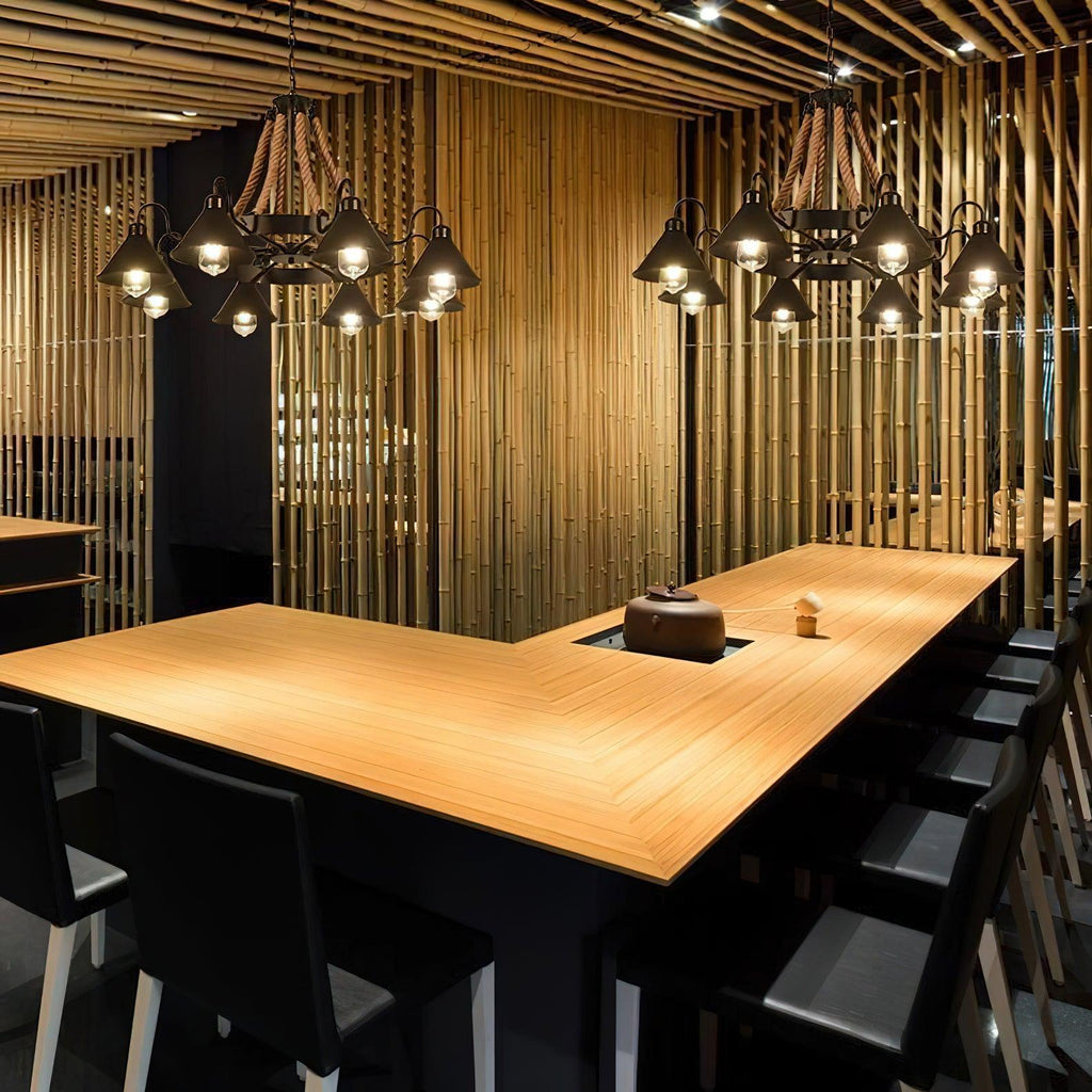 Aiden Industrial Chandelier