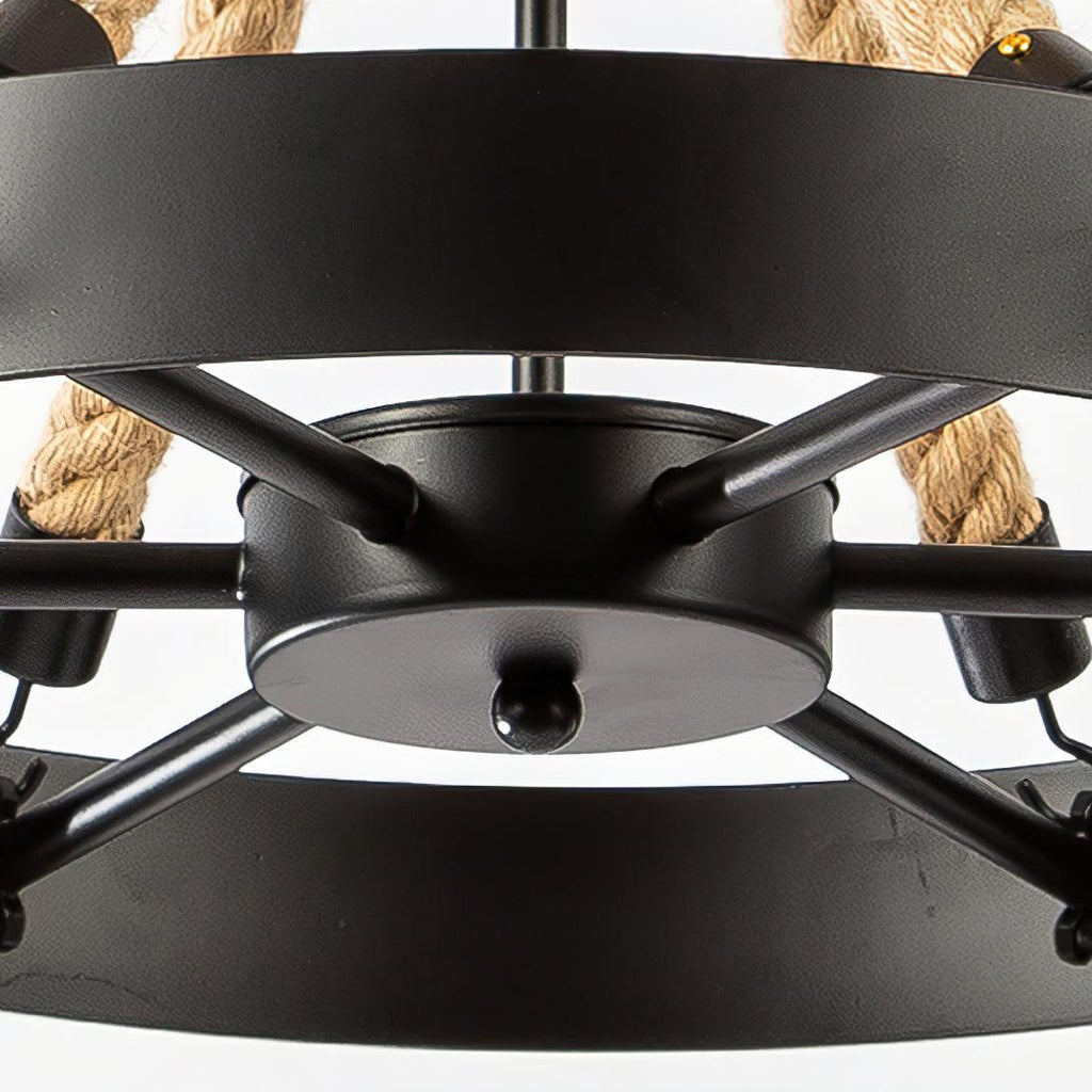 Aiden Industrial Chandelier