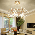 Lustra Chandelier Rose Gold Firefly LED Branch