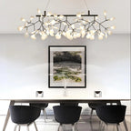 Olivia Unique Sputnik Art Deco Firefly Chandelier, Living Room/ Bedroom