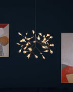 Lustra Chandelier Rose Gold Firefly LED Branch