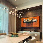Allirus Postmodern Luxury Acrylic Chandelier