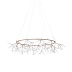 Arthearae Postmodern Luxury Round Acrylic Chandelier