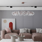 Arthearae Postmodern Luxury Round Acrylic Chandelier