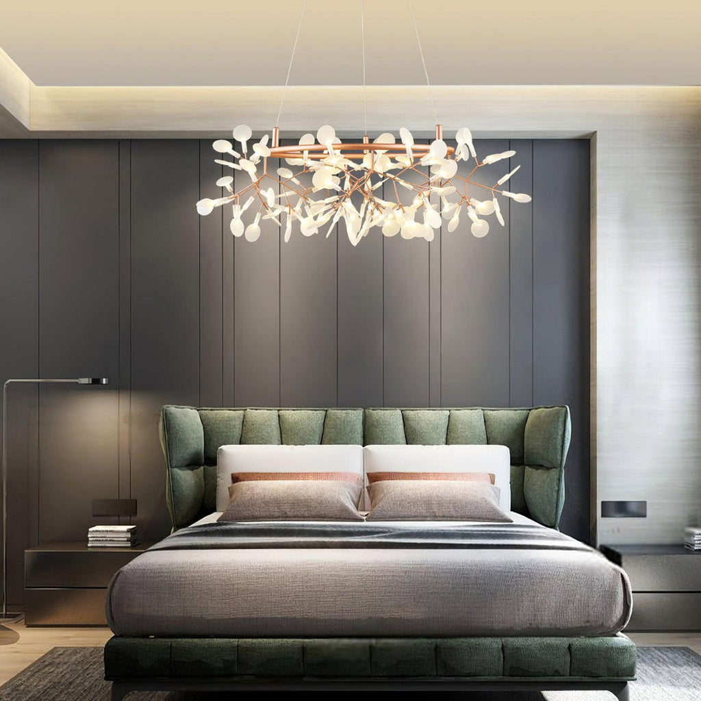 Arthearae Postmodern Luxury Round Acrylic Chandelier