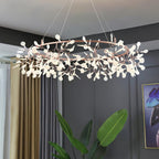 Arthearae Postmodern Luxury Round Acrylic Chandelier