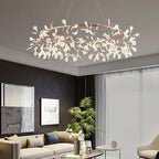 Arthearae Postmodern Luxury Round Acrylic Chandelier