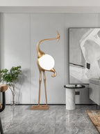 Uraearae Crane Shaped Wall Sconce