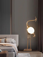 Uraearae Crane Shaped Wall Sconce