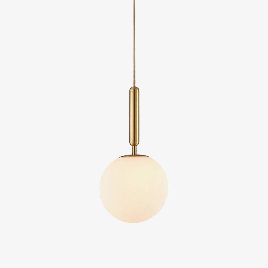 Orbita Minimalist Brass Pendant Light