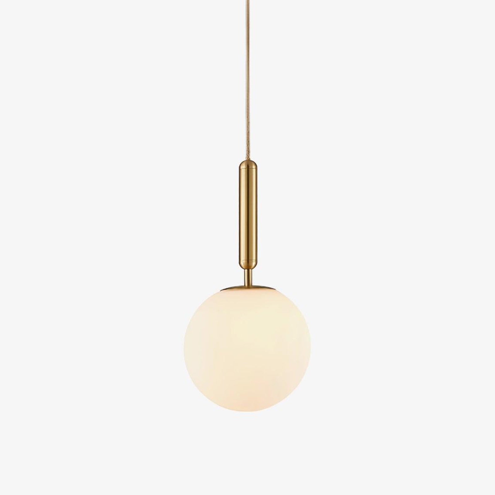 Orbita Minimalist Brass Pendant Light